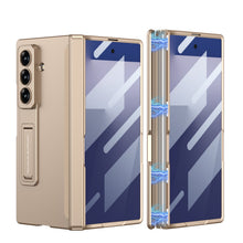 Load image into Gallery viewer, Magnetic Hinge Hidden Bracket All-included Case With Back Screen Protector For Galaxy Z Fold 7/6/5/4/3