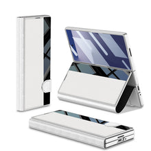 Load image into Gallery viewer, Luxurious Leather Cover Shockproof Phone Case With Screen Protector & Pen Slot For Galaxy Z Fold 6/7