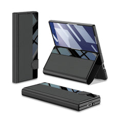 Load image into Gallery viewer, Luxurious Leather Cover Shockproof Phone Case With Screen Protector & Pen Slot For Galaxy Z Fold 6/7