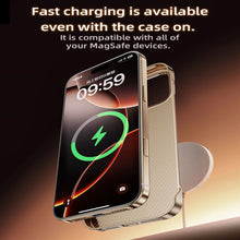 Load image into Gallery viewer, Carbon Fiber Phone Case With Magnetic Bracket For iPhone