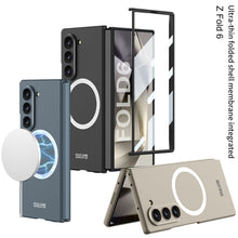 Load image into Gallery viewer, Magnetic Ring Holder Shockproof Phone Case With Screen Protector For Galaxy Z Fold 6/5/4/3