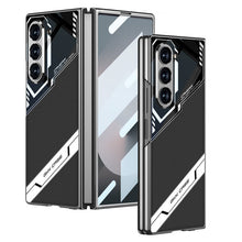 Load image into Gallery viewer, Electroplating Leather Shockproof Phone Case With Screen Protector For Galaxy Z Fold6