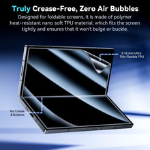 Load image into Gallery viewer, Galaxy Z Fold7 Fold6 Fold5 Foldable Screen Protector With Auto Align Mounting Frame Kit