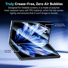 Load image into Gallery viewer, Galaxy Z Fold7 Fold6 Fold5 Foldable Screen Protector With Auto Align Mounting Frame Kit