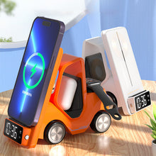 Load image into Gallery viewer, Universal Multifunction QI 3 in 1 Magnetic Wireless Charger For iPhone & iWatch & AirPods - mycasety2023 Mycasety