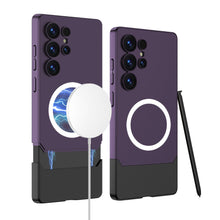 Load image into Gallery viewer, 2 in 1 Frosted Shockproof Magnetic Phone Case For Galaxy S25 Ultra