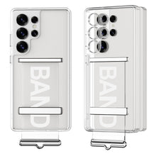 Load image into Gallery viewer, Wristband Holder Shockproof Phone Case For Galaxy S25 S24 S23 Ultra Plus