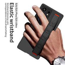 Load image into Gallery viewer, Luxury Wristband Holder Invisible Bracket Phone Case For Galaxy S25 S24 S23 S22 Ultra Plus