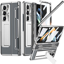Load image into Gallery viewer, Armor Electroplated Anti-fall Protective Phone Case For Samsung Galaxy Z Fold3/4/5 With Back Screen Glass - Mycasety Mycasety