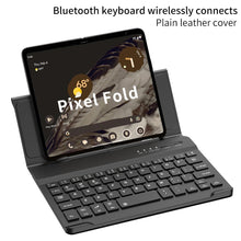 Load image into Gallery viewer, Google Pixel Fold Keyboard Holster Case WIth Pen Slot Stylus - Mycasety Mycasety