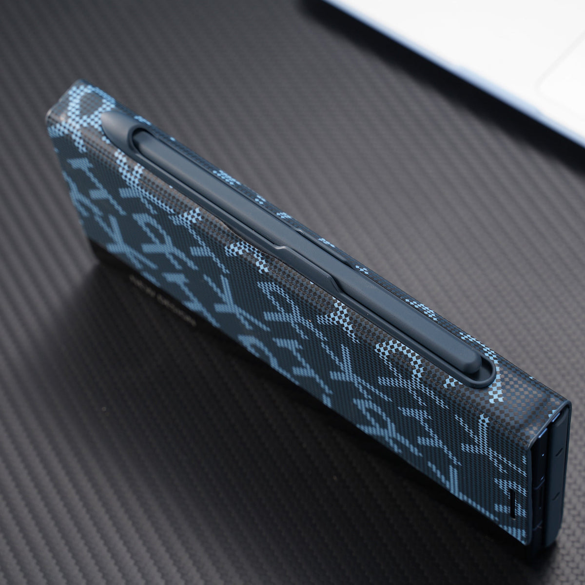 Business Leather Phone Case With Pen-slot & Stylus For Galaxy Z Fold Series
