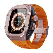Load image into Gallery viewer, Luxurious Titanium Alloy Case Strap For Apple iWatch 44/45/49 mm - Mycasety Mycasety