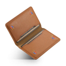 Load image into Gallery viewer, Magnetic Leather Card Holder