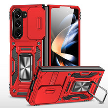Load image into Gallery viewer, Samsung Galaxy Z Fold5 Case Armor Heavy Duty Shell Magnetic Car Holder and Lens Slide(Pre-sell) - Mycasety Mycasety