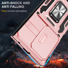 Load image into Gallery viewer, Mecha-Style Phone Case With Sliding Camera Cover For Galaxy Z Fold 7/6/5