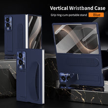 Load image into Gallery viewer, Armor Phone Case Built-In Tempered Glass, Hidden Kickstand & Wrist Strap For Galaxy Z Fold8 Wide Ultra