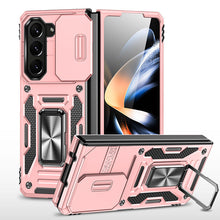 Load image into Gallery viewer, Samsung Galaxy Z Fold5 Case Armor Heavy Duty Shell Magnetic Car Holder and Lens Slide(Pre-sell) - Mycasety Mycasety