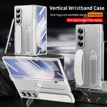 Load image into Gallery viewer, Higne Pen Box Shockproof Phone Case With Screen Protector & Wristband Holder For Galaxy Z Fold 6/5/4/3