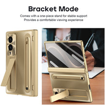 Load image into Gallery viewer, Armor Electroplated Phone Case With Pen Tray & Stylus & Glass Film For Galaxy Z Fold8 Wide Ultra