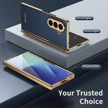 Load image into Gallery viewer, Business Golden Plating Protective Phone Case For Galaxy Z Fold Series