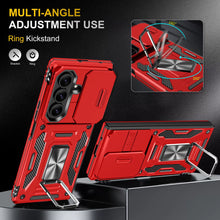 Load image into Gallery viewer, Mecha-Style Phone Case With Sliding Camera Cover For Galaxy Z Fold 7/6/5