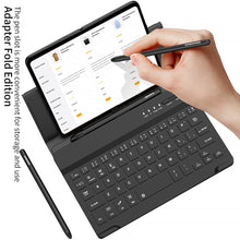 Load image into Gallery viewer, Google Pixel Fold Keyboard Holster Case WIth Pen Slot Stylus - Mycasety Mycasety