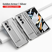 Load image into Gallery viewer, Galaxy Z Fold5 Case with Front Screen Protector & Flat Hinge & Pen Slot With Stylus - Mycasety Mycasety