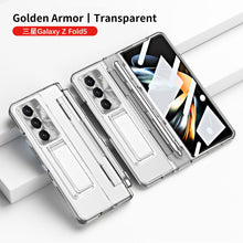 Load image into Gallery viewer, Galaxy Z Fold5 Case with Front Screen Protector & Flat Hinge & Pen Slot With Stylus - Mycasety Mycasety