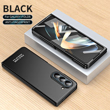 Load image into Gallery viewer, Anti-fingerprint Electroplating Galaxy Z Fold5 Case with Phone Front Screen Protector - Mycasety Mycasety