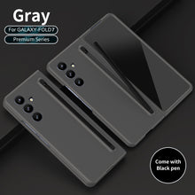 Load image into Gallery viewer, Anti-fall Protective Phone Case With Pen Tray Shell For Galaxy Z Fold 7/6/5/4/3