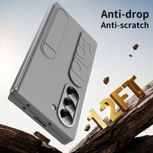 Load image into Gallery viewer, Shockproof Phone Case With Wristband Bracket Back For Galaxy Z Fold 6/5/4 With Screen Glass Protector