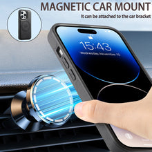 Load image into Gallery viewer, Magnetic Retro Style Leather Shockproof iPhone Case