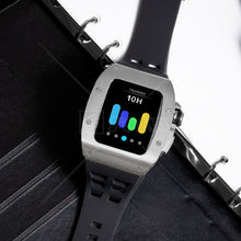 Load image into Gallery viewer, Luxury Metal Case Strap For Apple Watch Series 44/45 mm