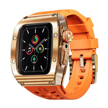 Load image into Gallery viewer, Luxurious Titanium Alloy Case Strap For Apple iWatch 44/45/49 mm - Mycasety Mycasety