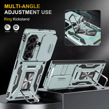 Load image into Gallery viewer, Mecha-Style Phone Case With Sliding Camera Cover For Galaxy Z Fold 7/6/5
