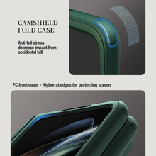 Load image into Gallery viewer, Galaxy Z Fold5 CamShield Full Protection Phone Case With S Pen Slot and Stand