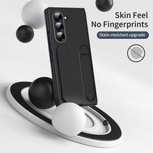 Load image into Gallery viewer, Shockproof Phone Case With Wristband Bracket Back For Galaxy Z Fold 6/5/4 With Screen Glass Protector