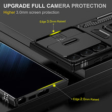 Load image into Gallery viewer, Armor Anti-fall Invisible Bracket Lens Protective Phone Case For Samsung Galaxy S23 S22 Ultra Plus