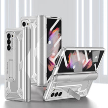 Load image into Gallery viewer, 360 All Inclusive Samasung Galaxy Z Fold5 Fold4 Fold3 Case With Hinge Lid & Kick-stand - Mycasety Mycasety