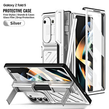 Load image into Gallery viewer, Transformers Folding Protective All-Inclusive Drop-Proof Phone Case With Stylus & Back Screen Protector For Galaxy Z Fold4 Fold5 - Mycasety Mycasety