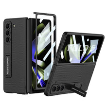 Load image into Gallery viewer, Luxury All-inclusive invisible Bracket Phone Case With Back Screen Protector For Samsung Galaxy Z Fold 5/4/3 5G - Mycasety Mycasety