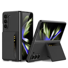 Load image into Gallery viewer, Luxury Leather Card Holder All-inclusive Drop-resistant Phone Case For Samsung Galaxy Z Fold 5/4/3 5G - Mycasety Mycasety