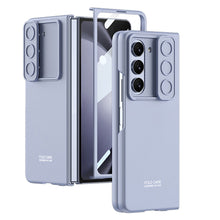 Load image into Gallery viewer, All-inclusive Lens Slide Protector Phone Case With Back Screen Protector For Samsung Galaxy Z Fold5 - Mycasety Mycasety