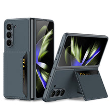 Load image into Gallery viewer, Luxury Leather Card Holder All-inclusive Drop-resistant Phone Case For Samsung Galaxy Z Fold 5/4/3 5G - Mycasety Mycasety