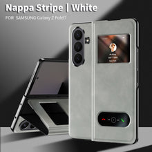 Load image into Gallery viewer, Leather Phone Cover For Galaxy Z Fold Series