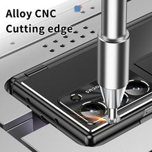 Load image into Gallery viewer, Aluminum Alloy Electroplating Shockproof Phone Case For Galaxy Z Fold 6/5/4/3