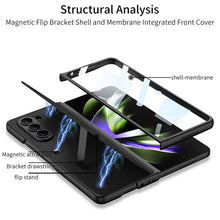 Load image into Gallery viewer, Business Samsung Galaxy Z Fold5 Full Inclusive Leather Case - mycasety2023 Mycasety