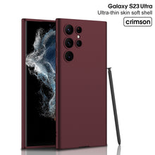 Load image into Gallery viewer, Camera All-inclusive Protective Matte Soft Case for Samsung Galaxy S23 Ultra Plus