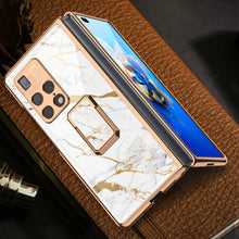 Load image into Gallery viewer, Luxury Plating Glass Anti-knock Protective Hard Edge Cover For Huawei Mate X2