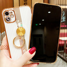 Load image into Gallery viewer, 2020 Ins Luggage Pattern Electroplating Case For iPhone